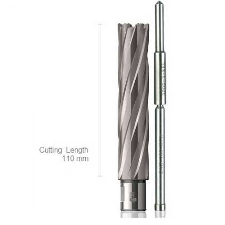 מקדח חלול קרביד 110ממ