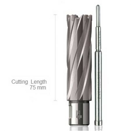 מקדח חלול קרביד TCT 75 מ"מ